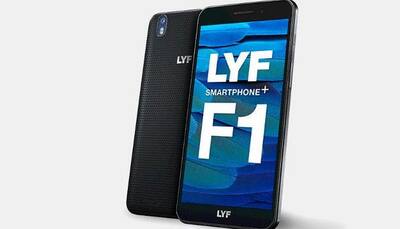 Reliance phone LYF F1, budget 4G phone with 16MP camera launched at Rs 13,399 