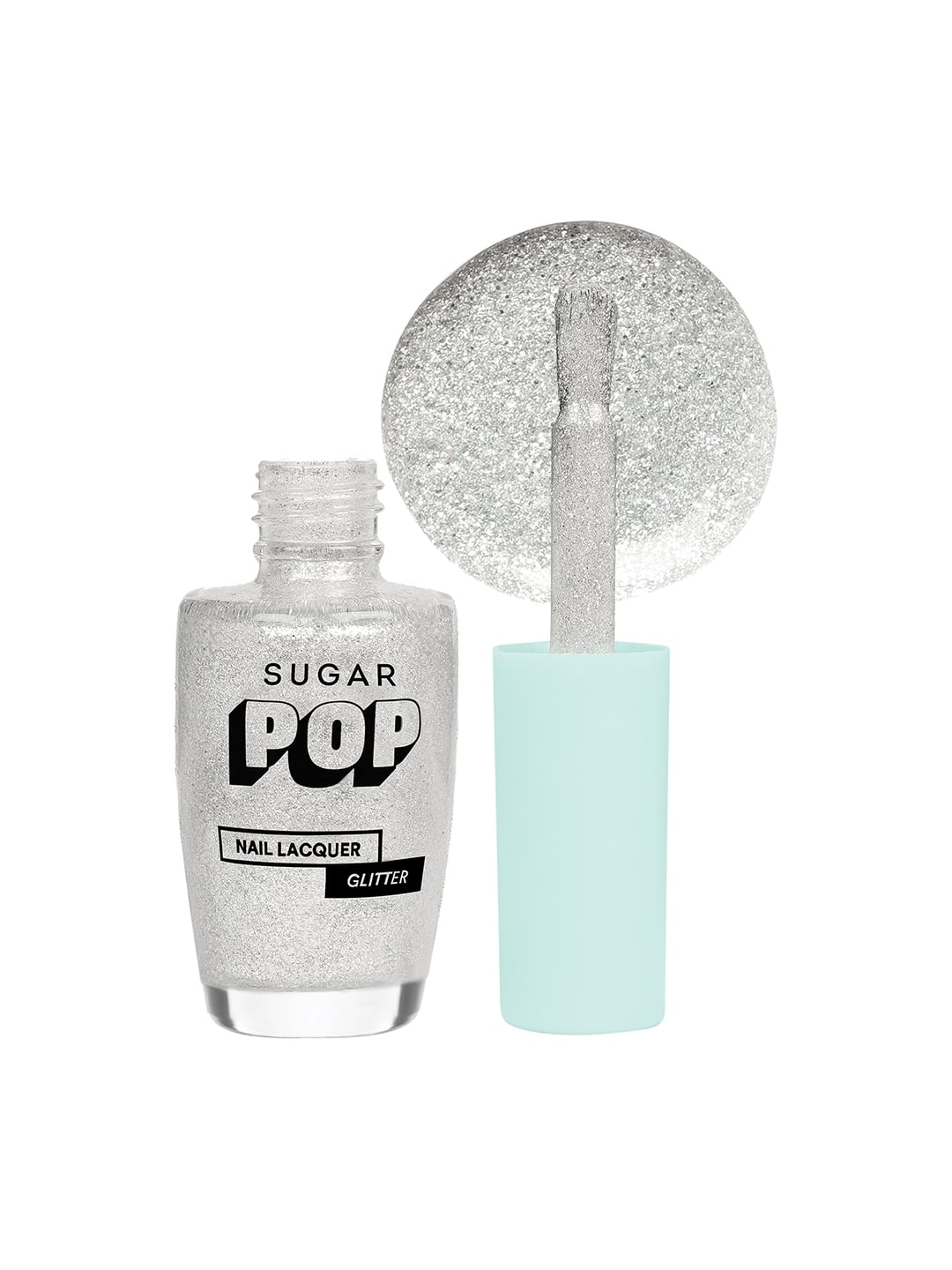 SUGAR POP Glitter Glossy Chip-Resistant Nail Lacquer - Diamonds &amp; Pearls 04 (10 ml)