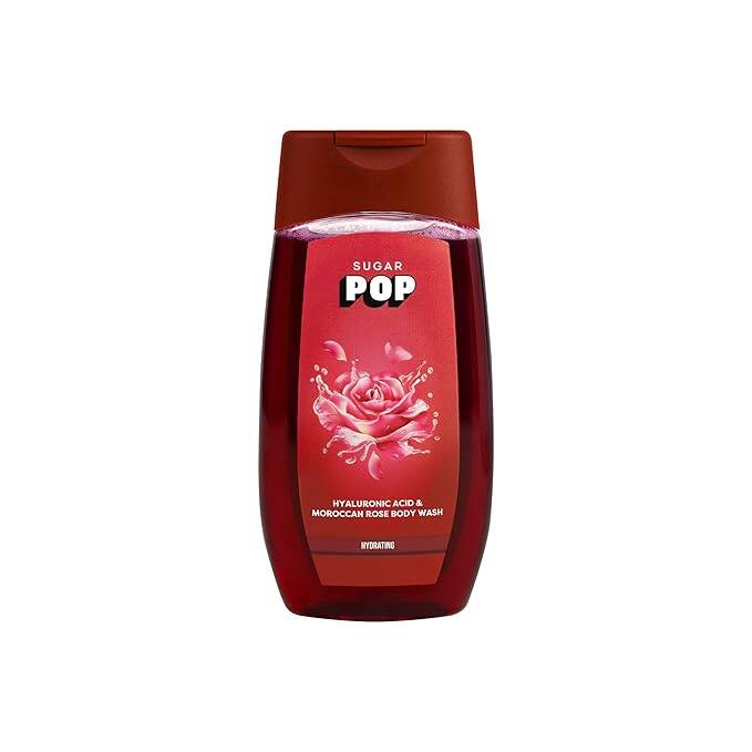 SUGAR POP Hyaluronic Acid &amp; Moroccan Rose Body Wash – 250ml