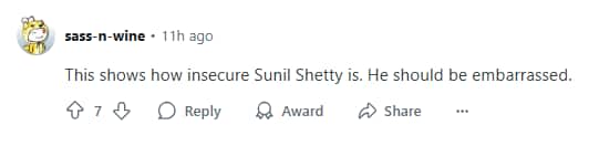Sunil Shetty