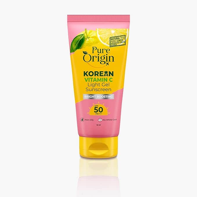 Pure Origin Korean Vitamin C Light Gel Sunscreen with SPF 50 &amp; PA++++