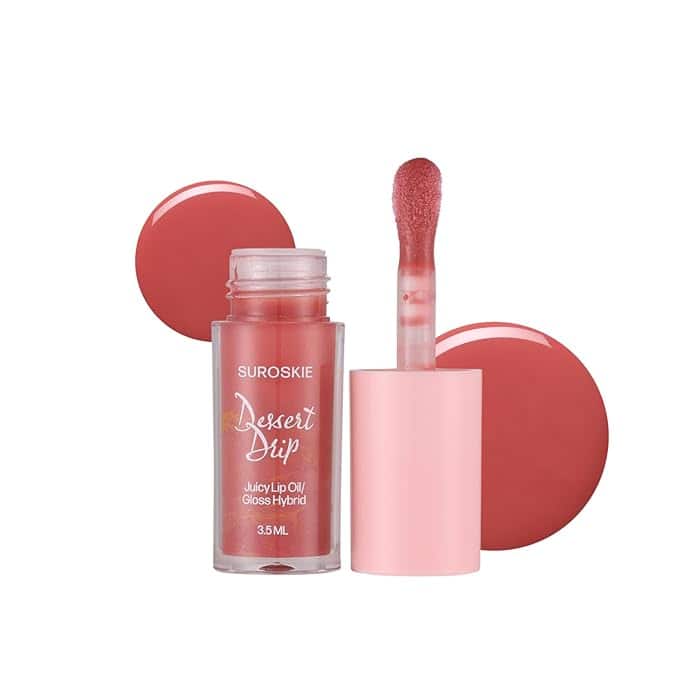 Suroskie Lip Oil Dessert Drip Souffle Sheen (Nude, 3.5ml) Suroskie Lip Oil Dessert Drip Souffle Sheen (Nude, 3.5ml)
