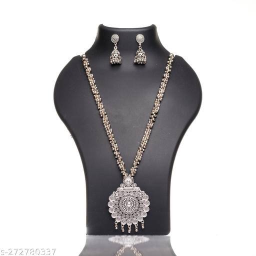 Suzen Oxidised Silver Jewellery Set