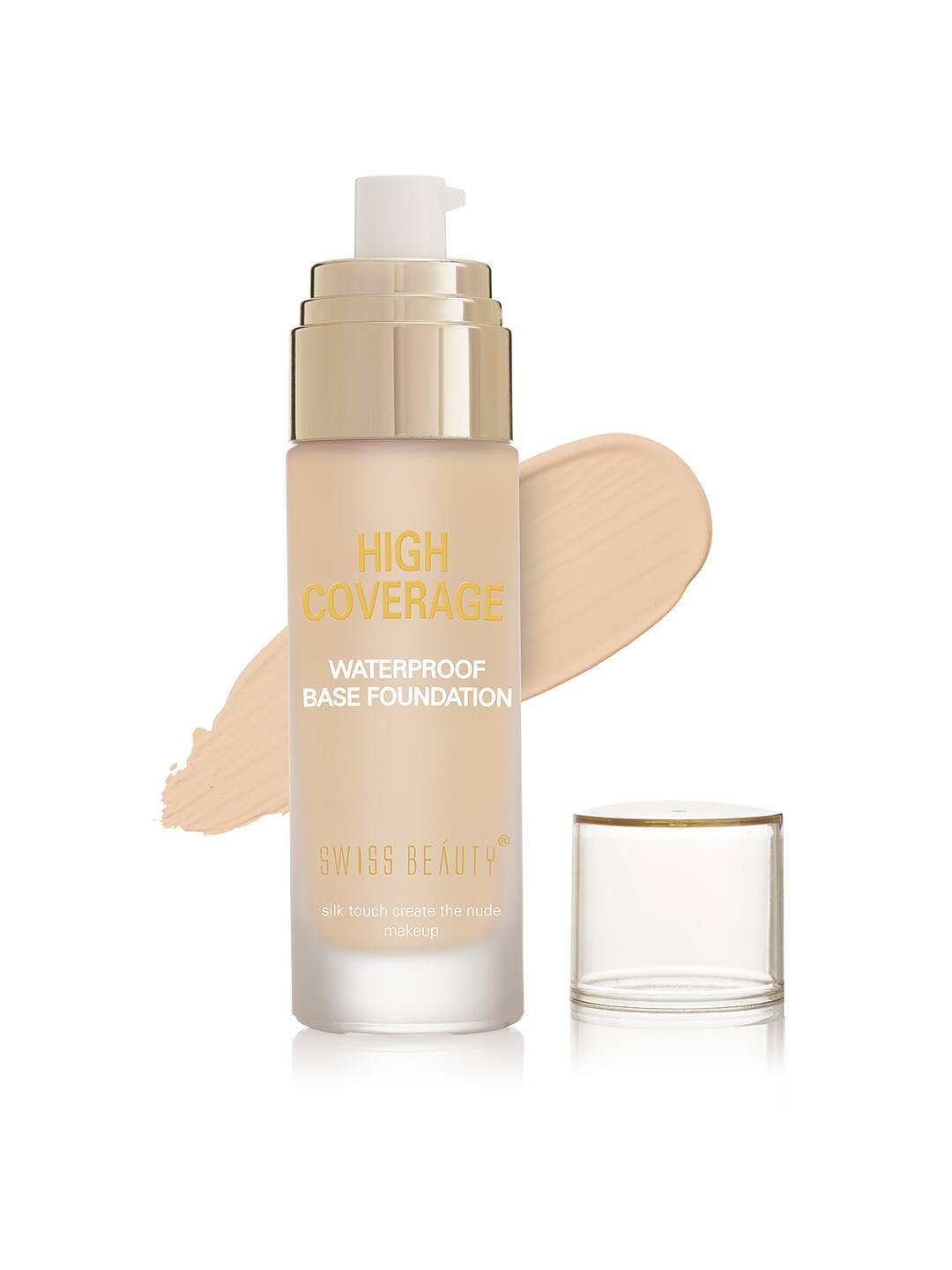 SWISS BEAUTY Waterproof Base Foundation – Natural Beige 03 SWISS BEAUTY Waterproof Base Foundation – Natural Beige 03
