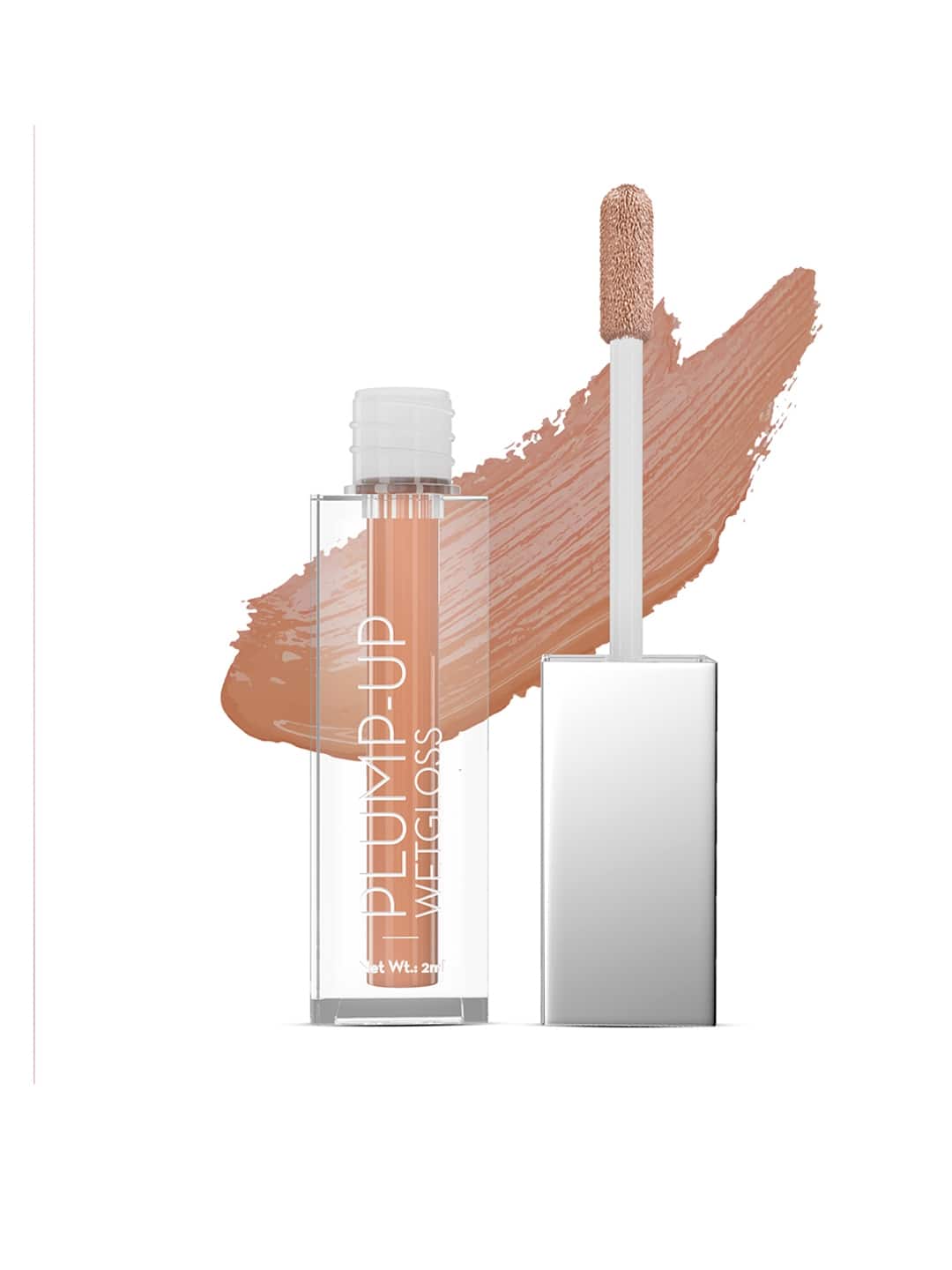  SWISS BEAUTY Plump-Up Wet Lip Gloss 2 ml - Browny Point 04