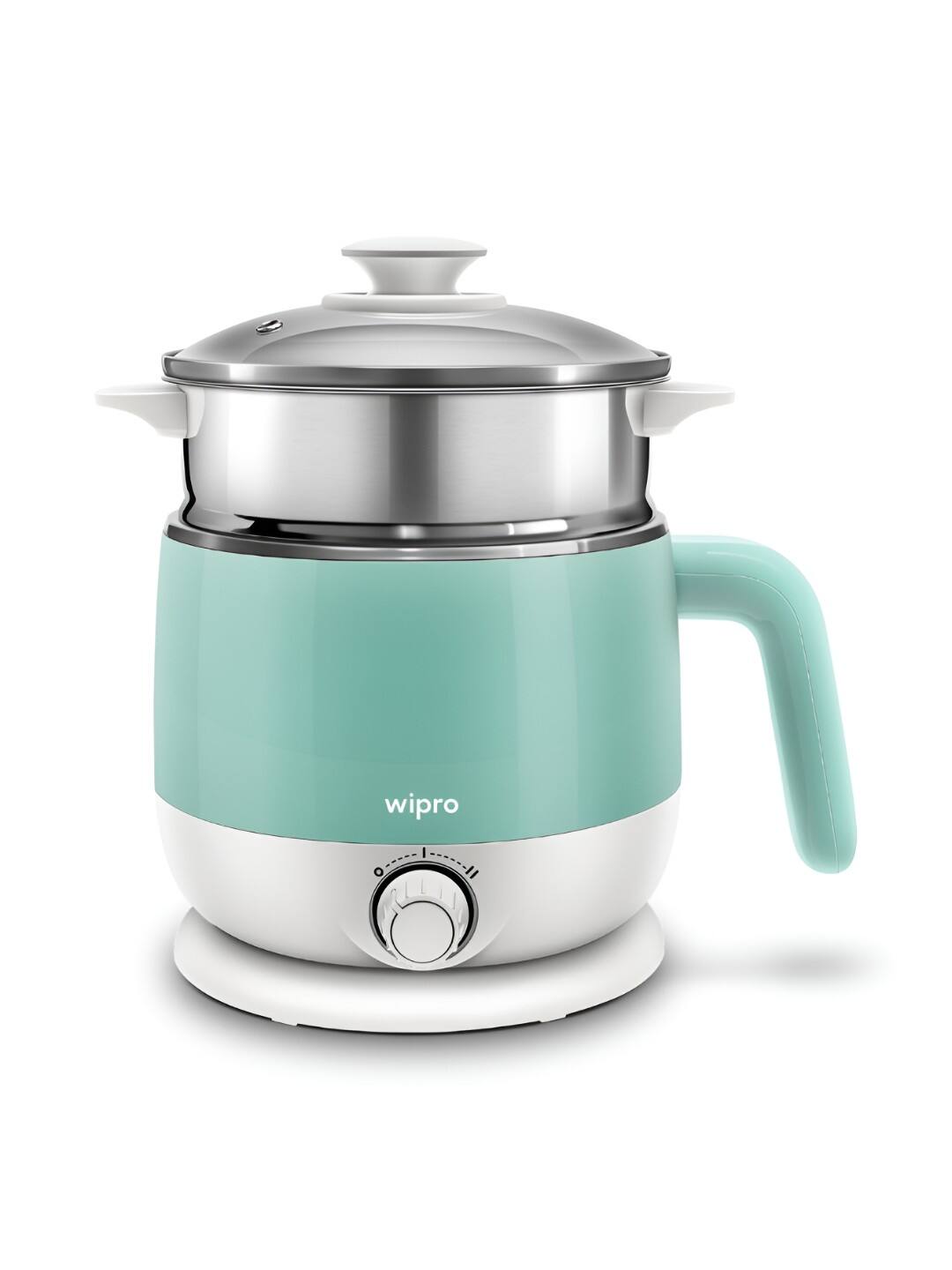 Wipro: Sea Green Stainless Steel Elato BK212 Electric Kettle Wipro: Sea Green Stainless Steel Elato BK212 Electric Kettle