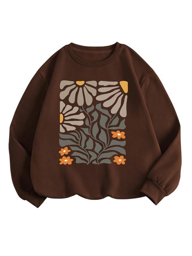 TAGAS Women’s Floral Print Sweatshirt