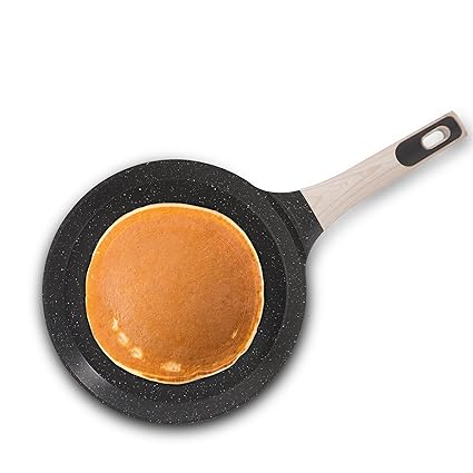 AGARO Imperial Granite Non-Stick Tawa, 24 cm, Cast Aluminium Body