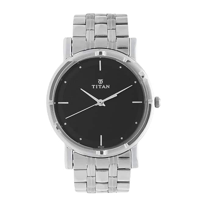 Titan Karishma Analog Black Dial Men’s Watch
