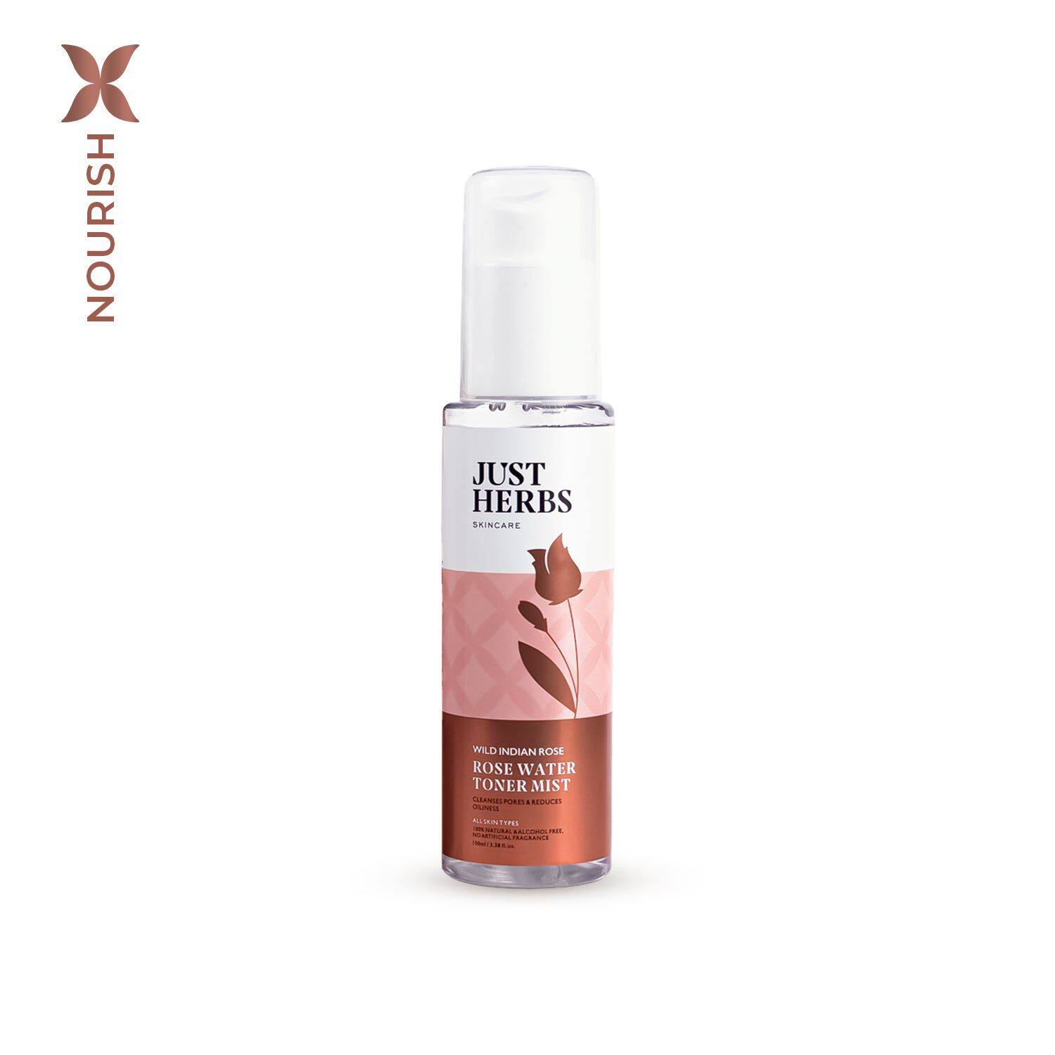 Just Herbs Rose Water Toner Mist: A Spritz of Natural Beauty Just Herbs Rose Water Toner Mist: A Spritz of Natural Beauty