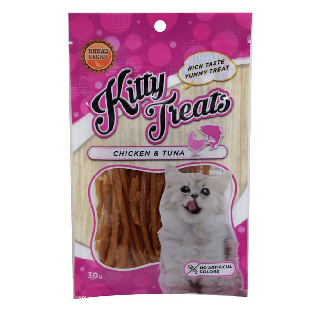 Kitty Rena Kitty Treats Soft Chicken and Tuna: A Delectable Duo