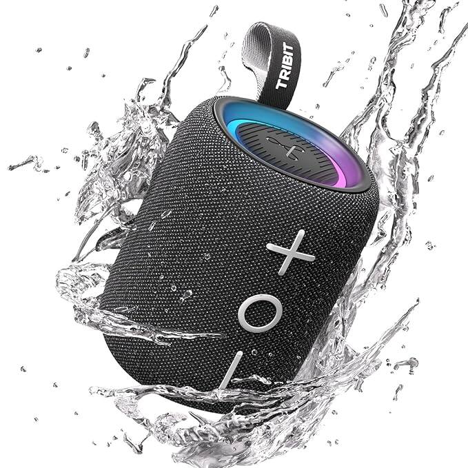 Tribit StormBox Mini+ Bluetooth Speaker (12W, LED Lights, TWS)