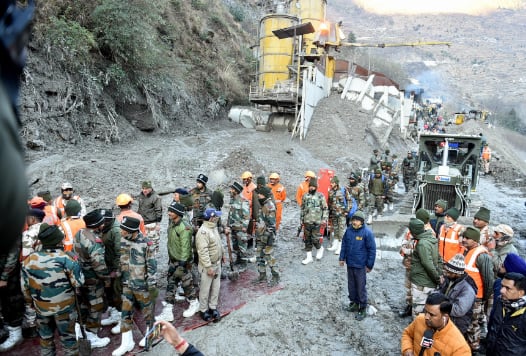 Uttarakhand government and army to the rescue