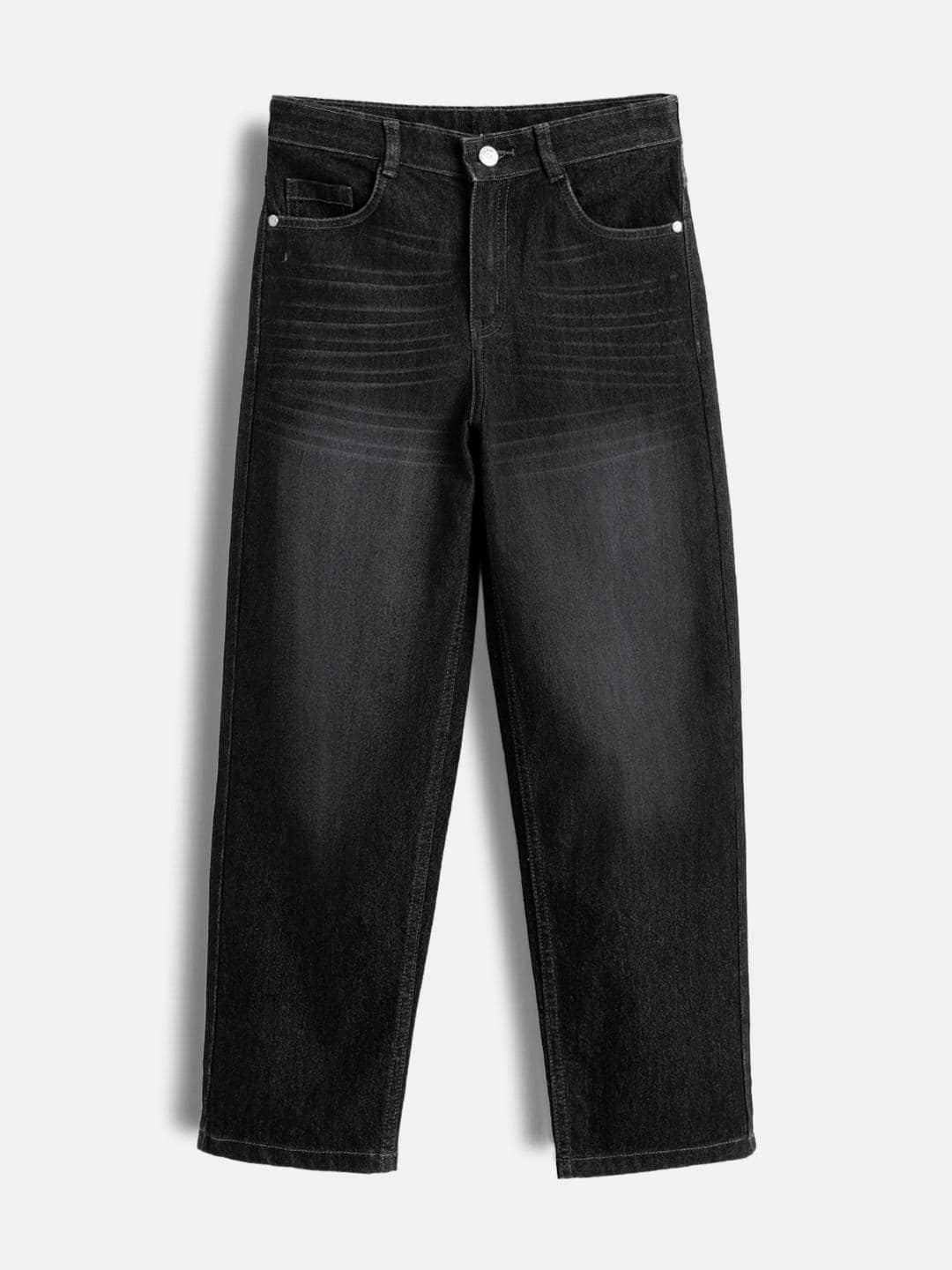 Urbano Juniors Baggy Fit Washed Jeans 
