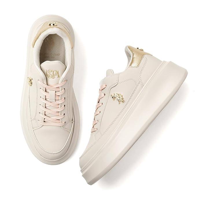 U.S. Polo Assn. Women's Lace-Up Sneaker Shoes