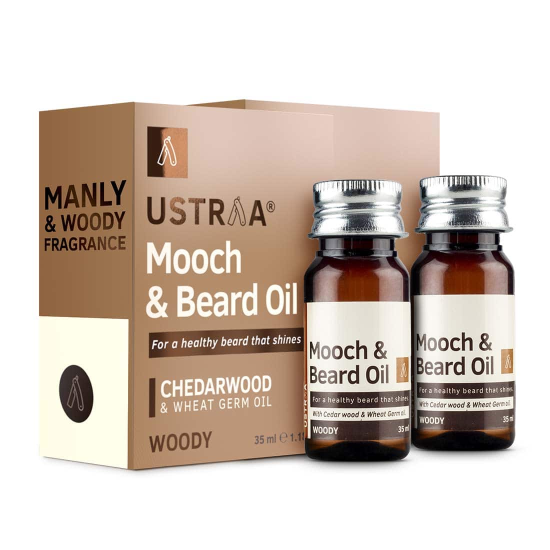 Ustraa Woody Mooch & Beard Oil Ustraa Woody Mooch & Beard Oil