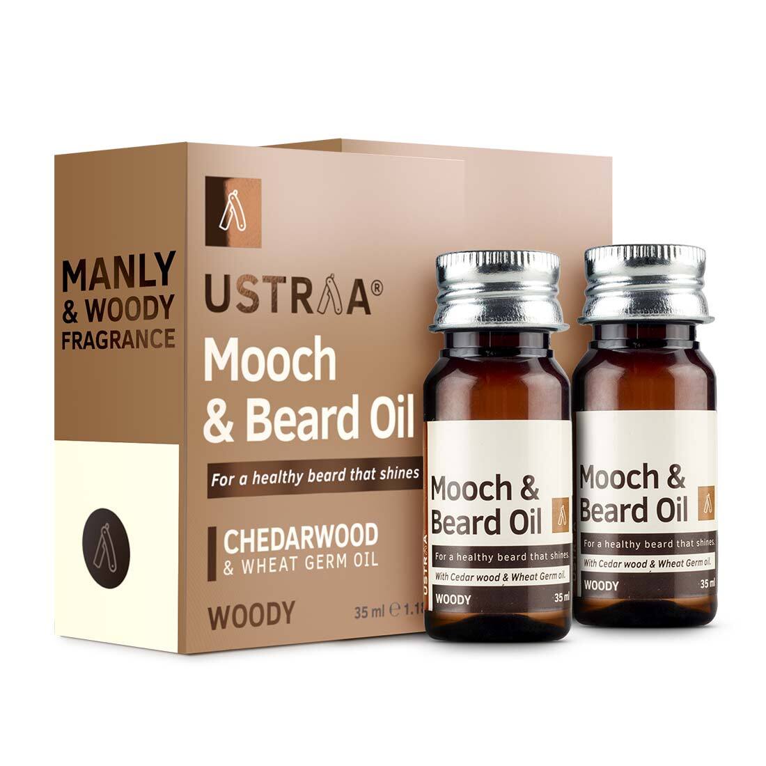 Ustraa Mooch &amp; Beard Oil