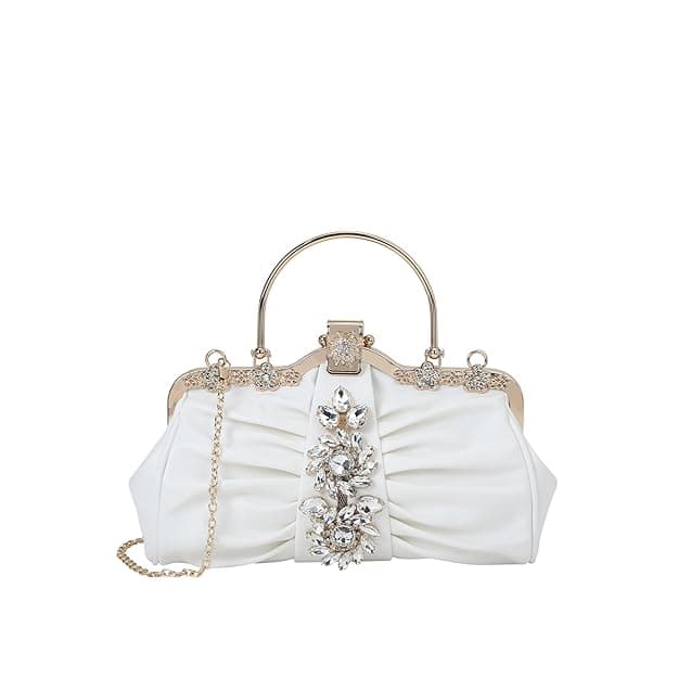 Akiki London Women's Ealing Small Handle Embellished Clutch