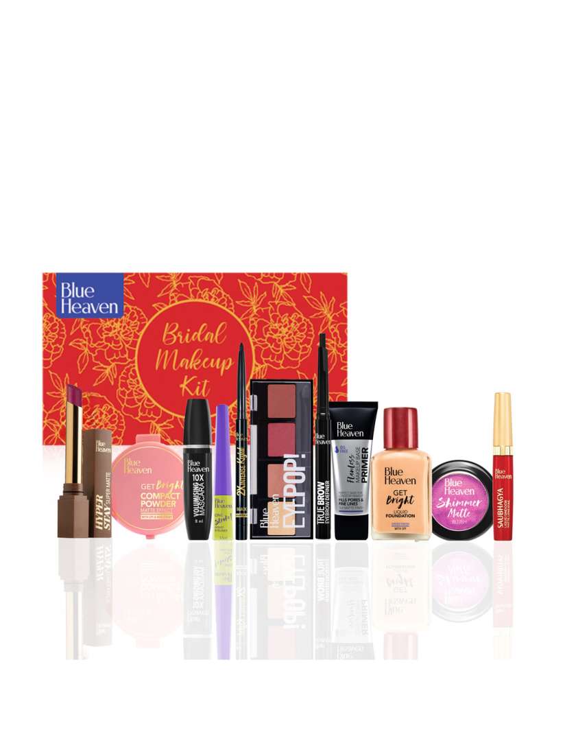 Blue Heaven Women 11 Pcs Bridal Makeup Kit