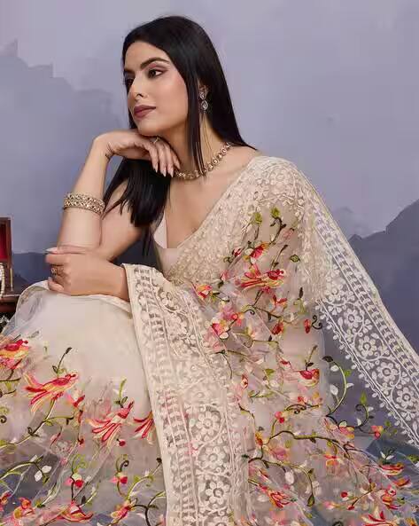 Vairagee Net Saree Vairagee Net Saree