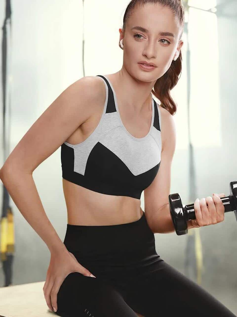 Wireless Racerback Sports Bra