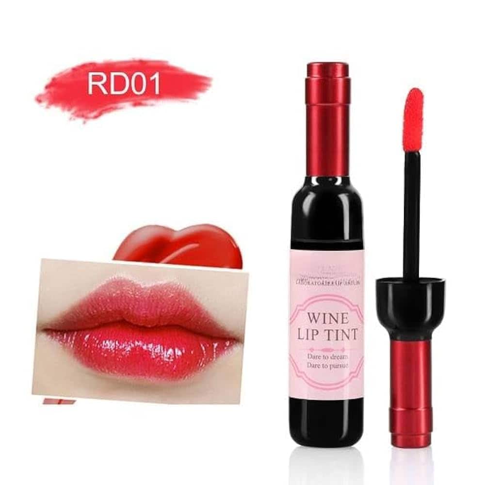 VBA Wine Long Lasting Waterproof Lip Tint (8ml – RD 01) VBA Wine Long Lasting Waterproof Lip Tint (8ml – RD 01)