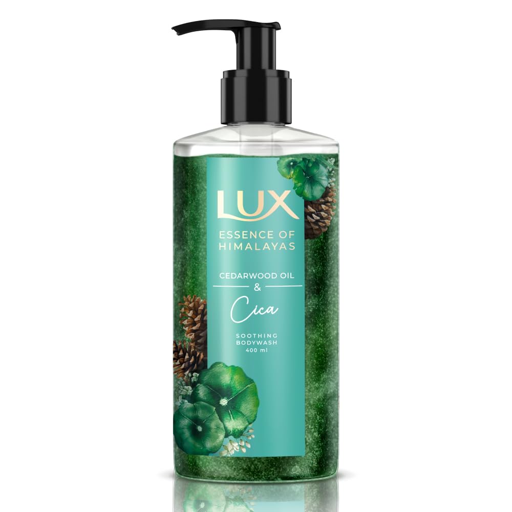  LUX Essence of Himalayas Cedarwood Oil &amp; Cica Soothing Body Wash - 400 ml