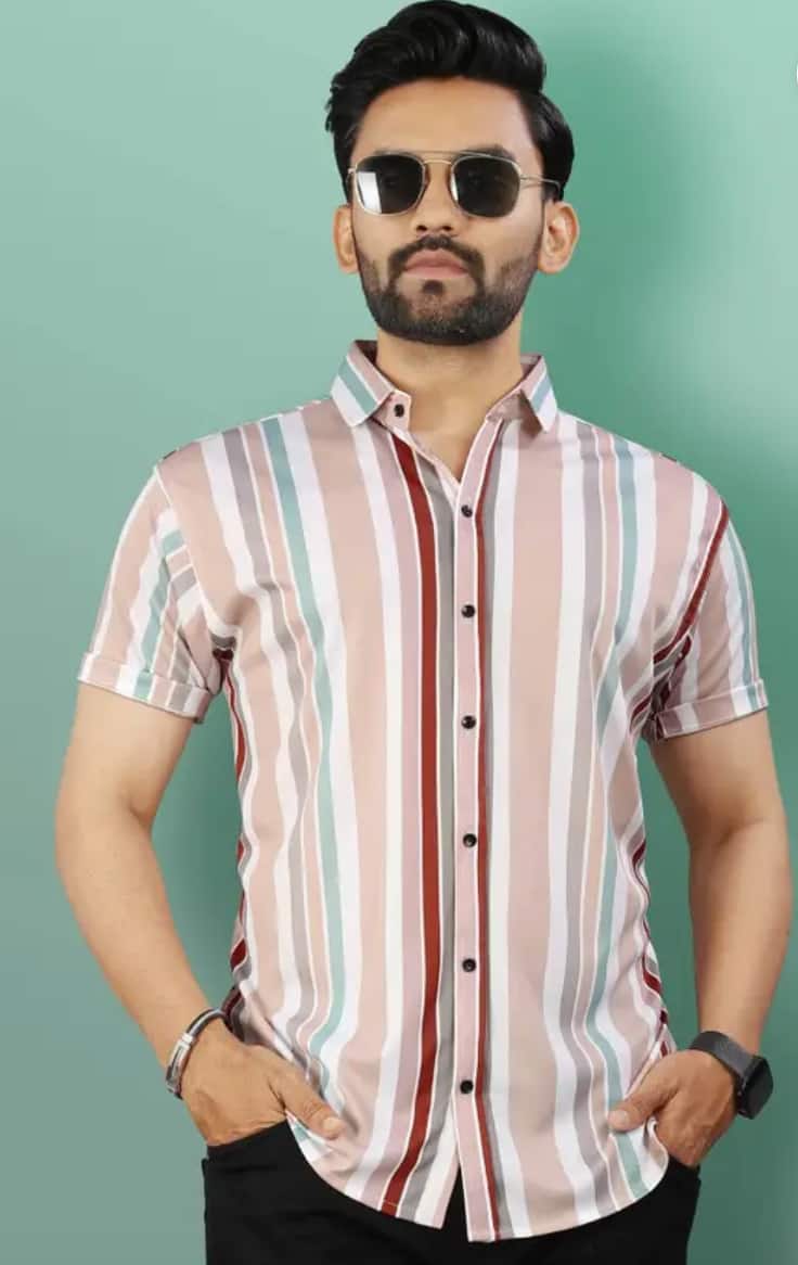 VEBNOR Printed Multicolor Casual Shirt