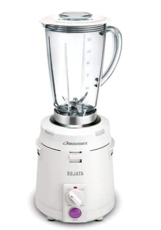 SUJATA White &amp; Grey Multimix White Juicer Mixer Grinder 900 W