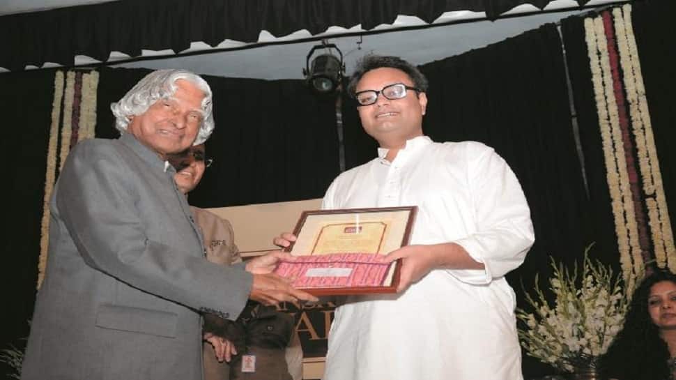 Vinayak Lohani with former President Of India A. P. J. Abdul Kalam
