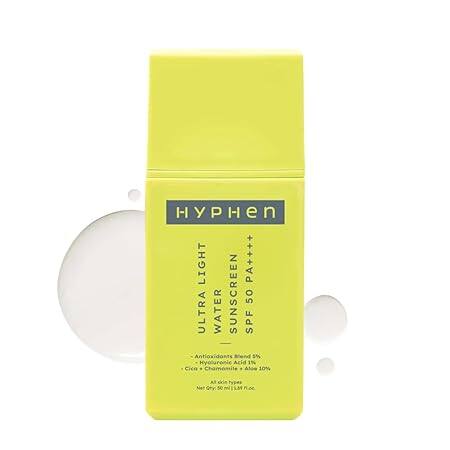 Hyphen 1% Hyaluronic Ultra Light Water Sunscreen SPF 50 PA++++