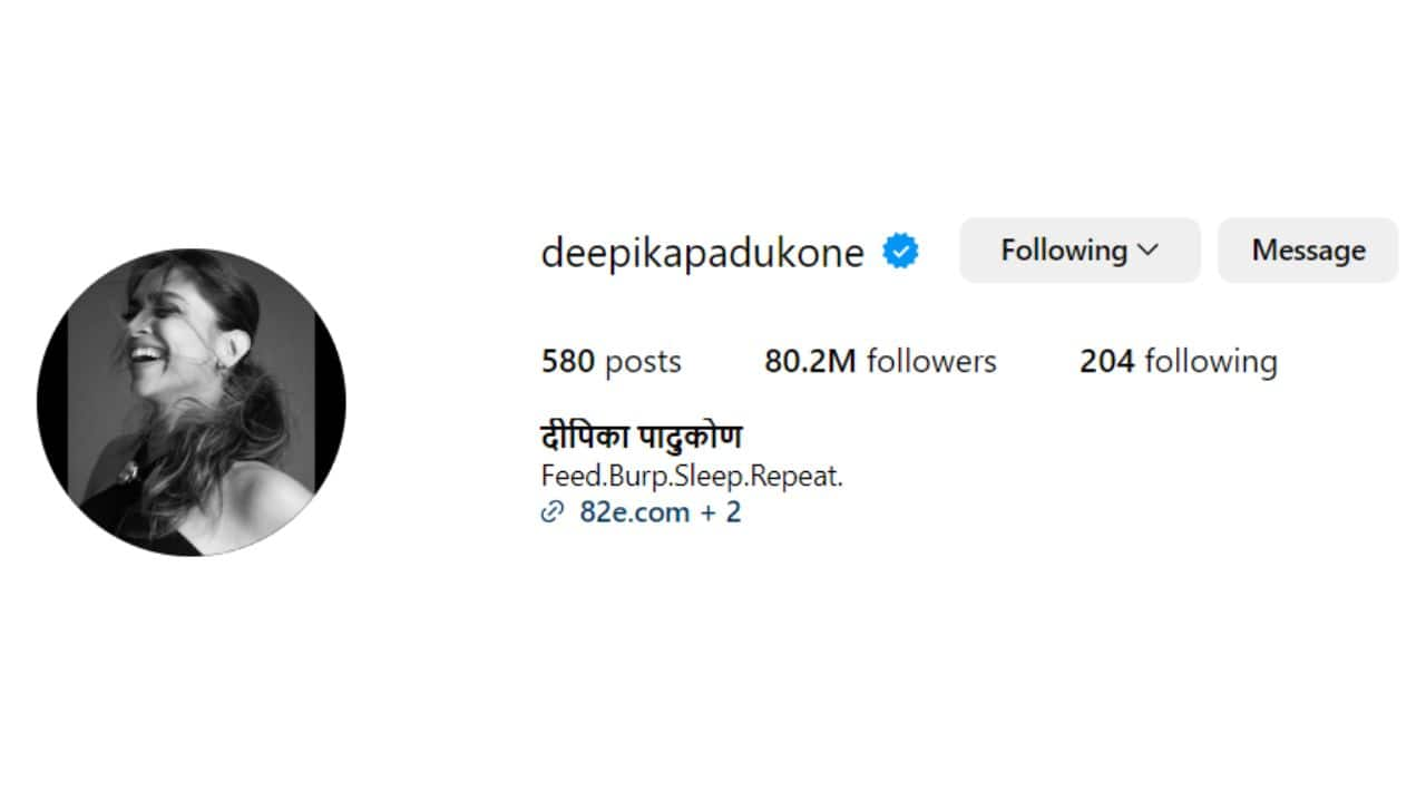 Deepika Padukone Shares An Adorable Update On Her Insta Bio Just Days After Welcoming A Baby Girl With Ranveer Singh