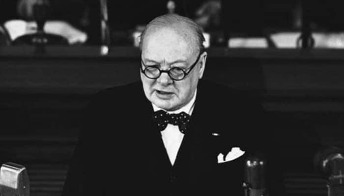 who was winston churchill born in a palace