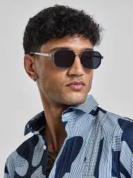 Snitch Men Wayfarer Sunglasses with UV Protected Lens