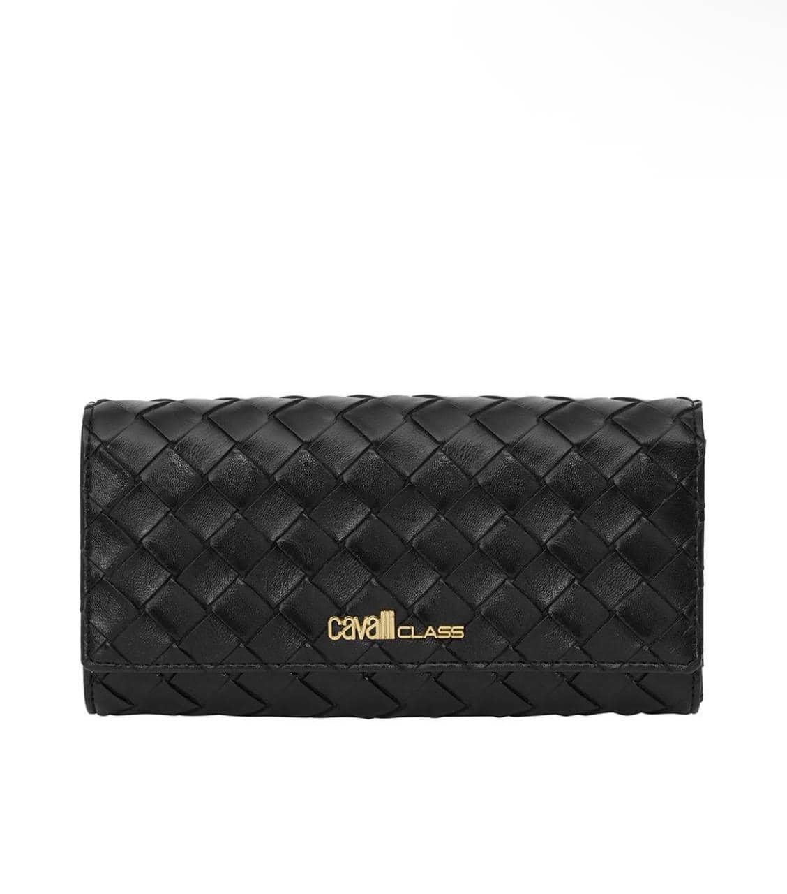 Cavalli Class Women Textured Envelope Wallet