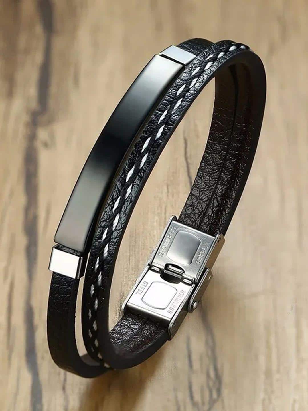 WROGN Wraparound Leather Bracelet – Rugged Style
