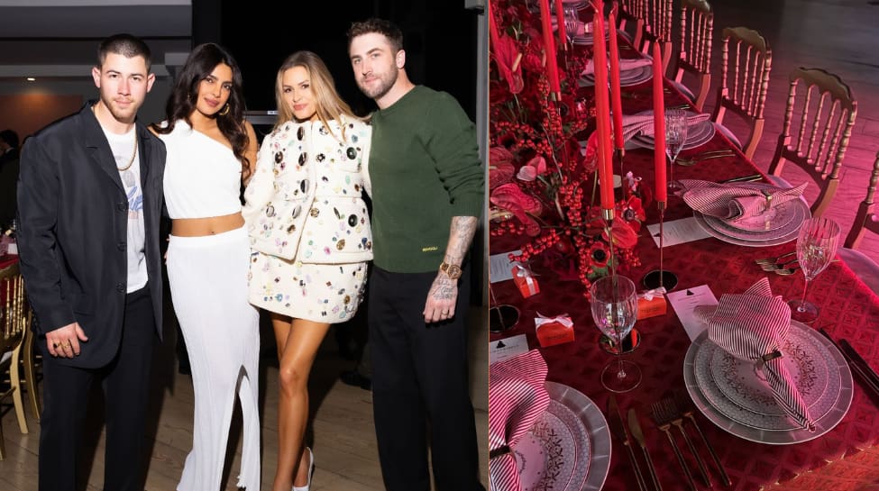 Priyanka Chopra And Nick Jonas Celebrate The Holiday Season At Morgan Stewart’s Christmas Dinner, Don't Miss Her Saudi Trip Pics, Watch | People News