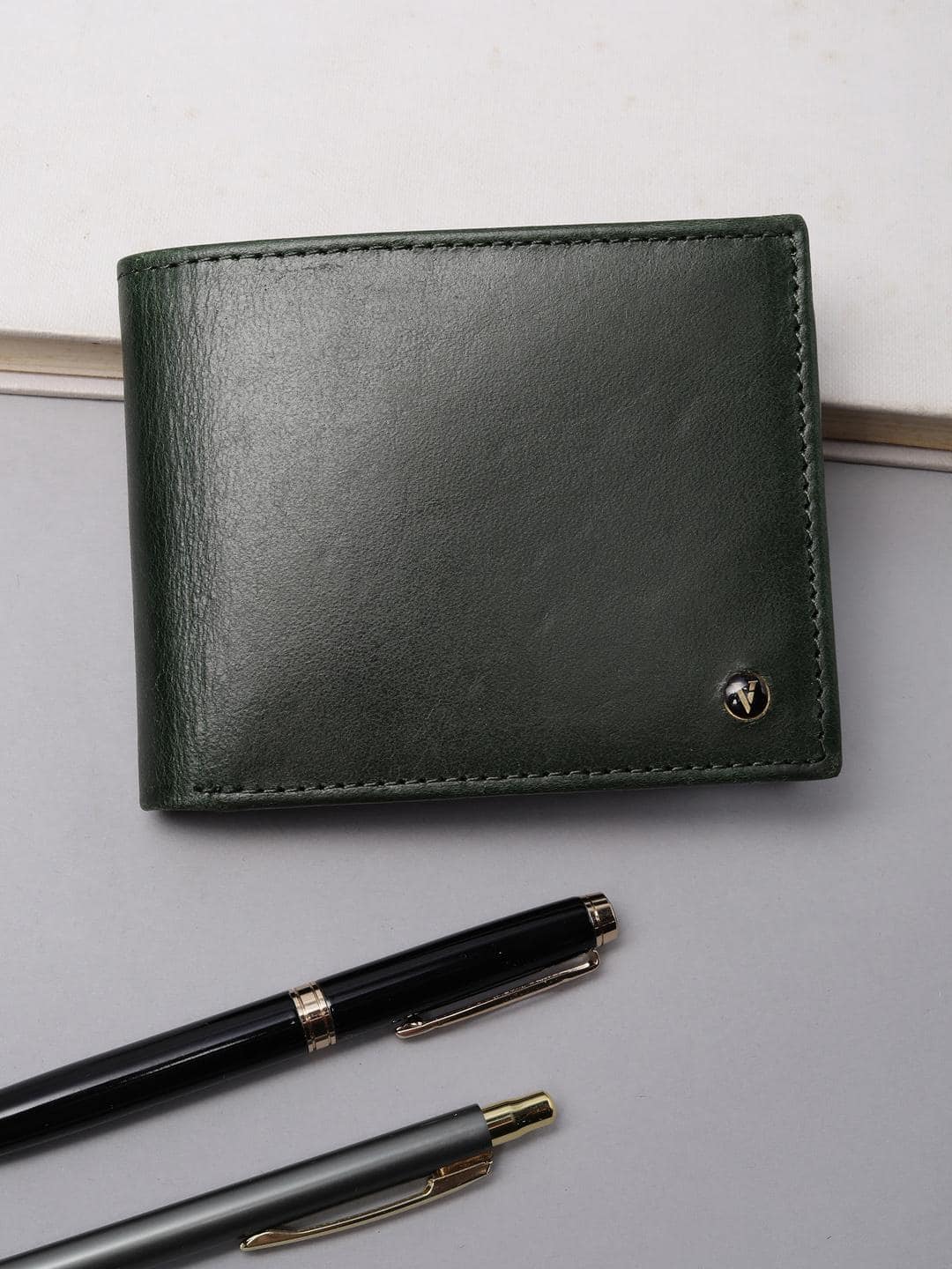 Allen Solly Men Leather Two Fold Wallet