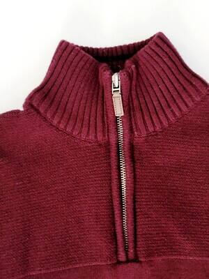 Sztori Women Plus Size Maroon Solid Cardigan Sztori Women Plus Size Maroon Solid Cardigan
