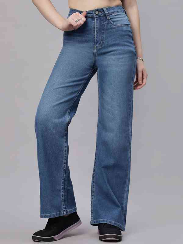 Zuya Stone Blue Relaxed Fit Jeans Zuya Stone Blue Relaxed Fit Jeans